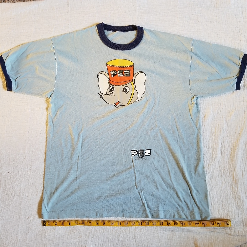 90's PEZ Ringer T-shirt XL